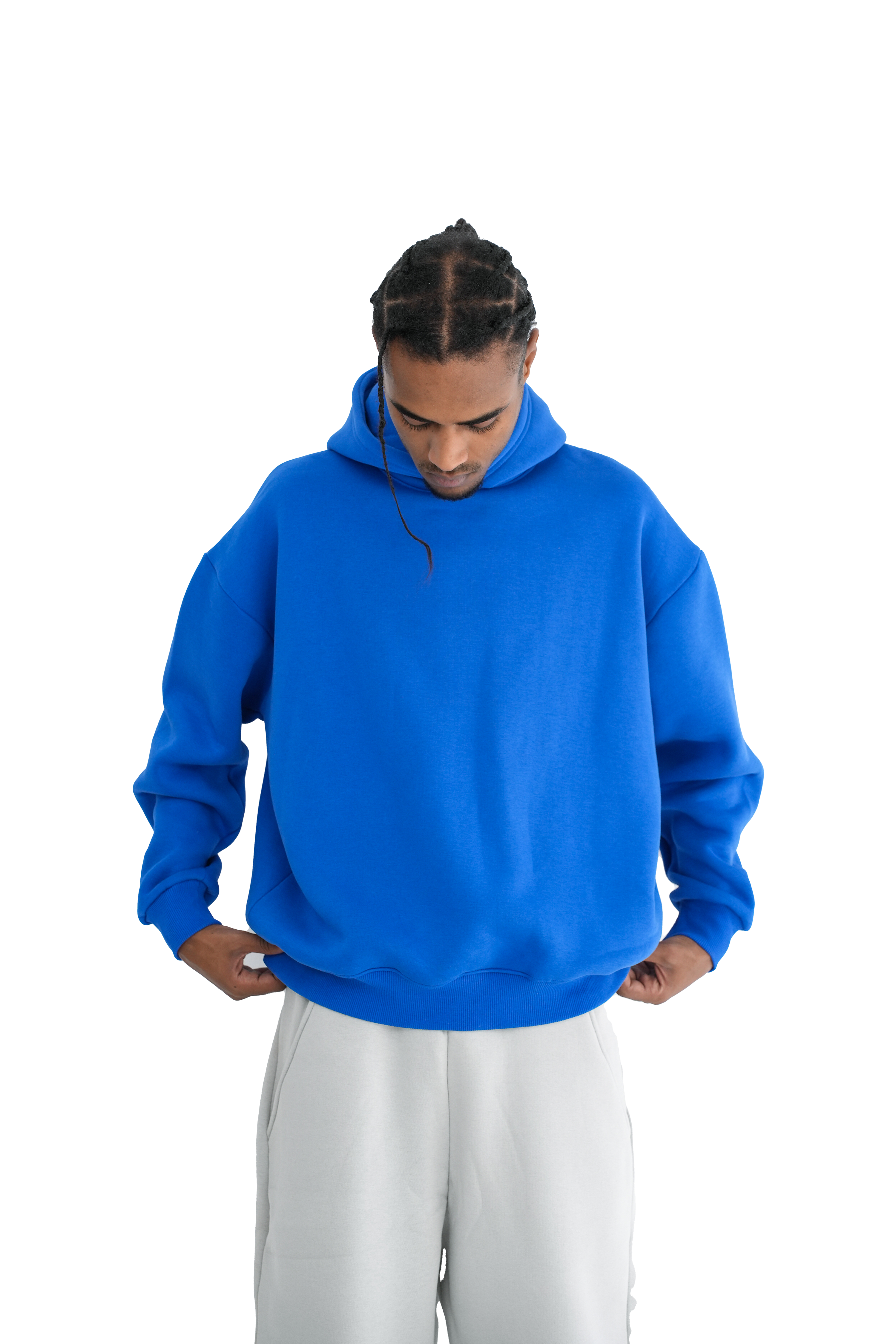 Blank Hoddie - Blue