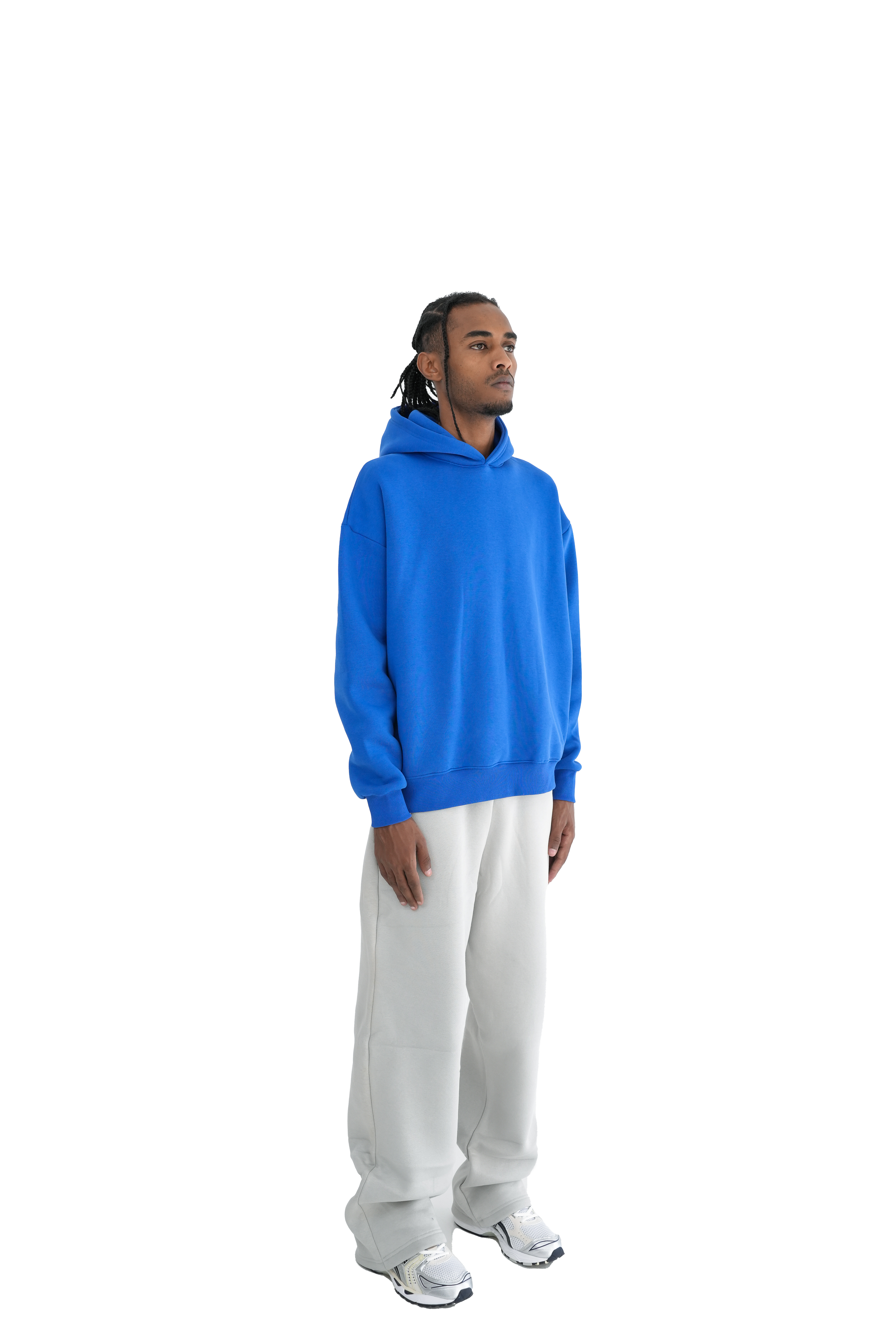 Blank Hoddie - Blue