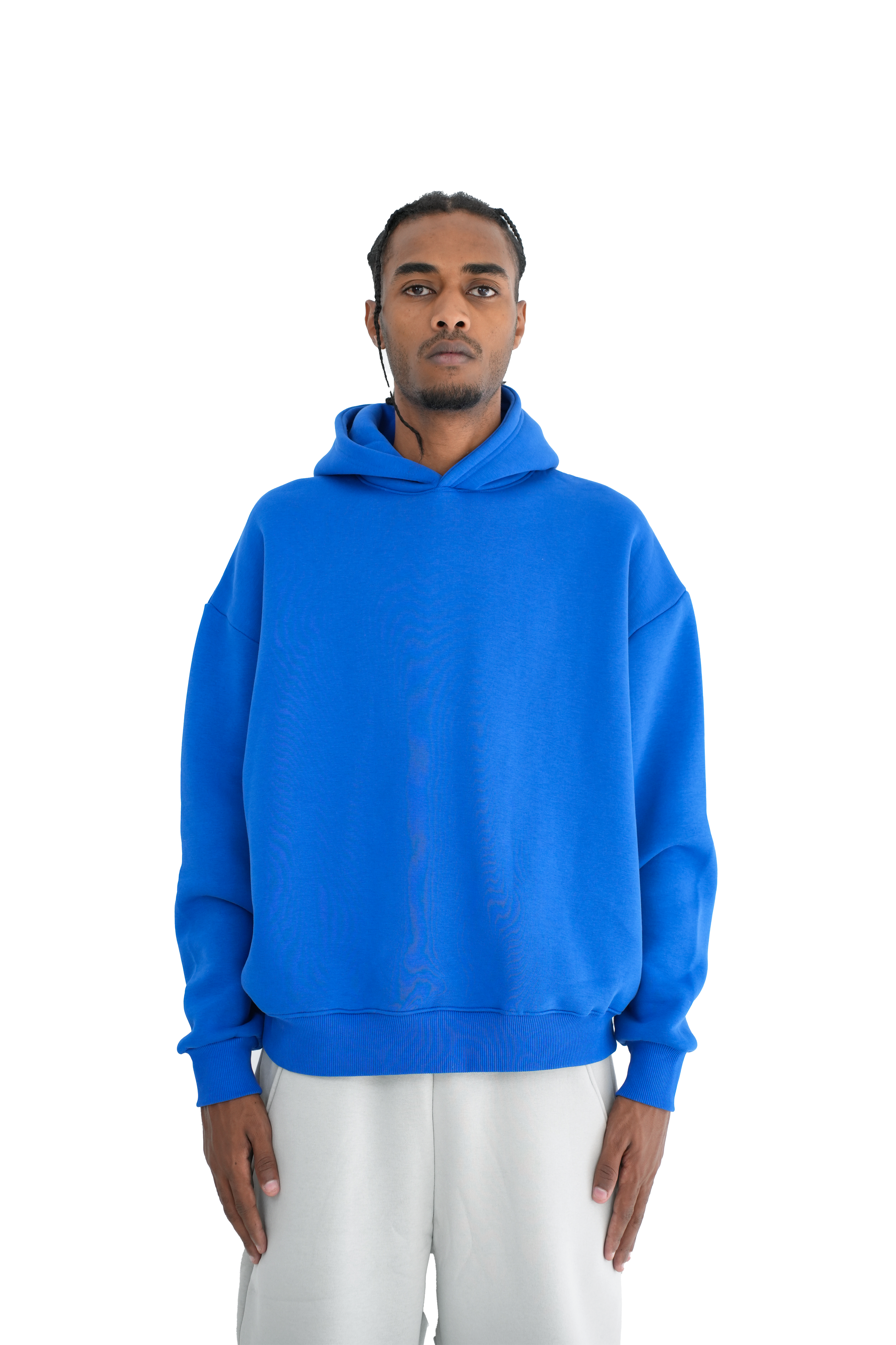 Blank Hoddie - Blue