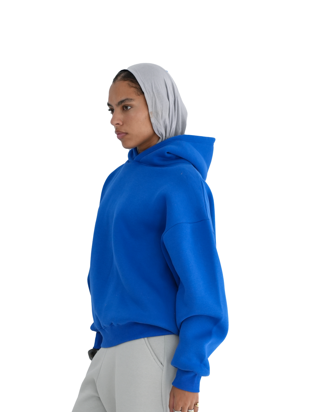 Blank Hoddie - Blue