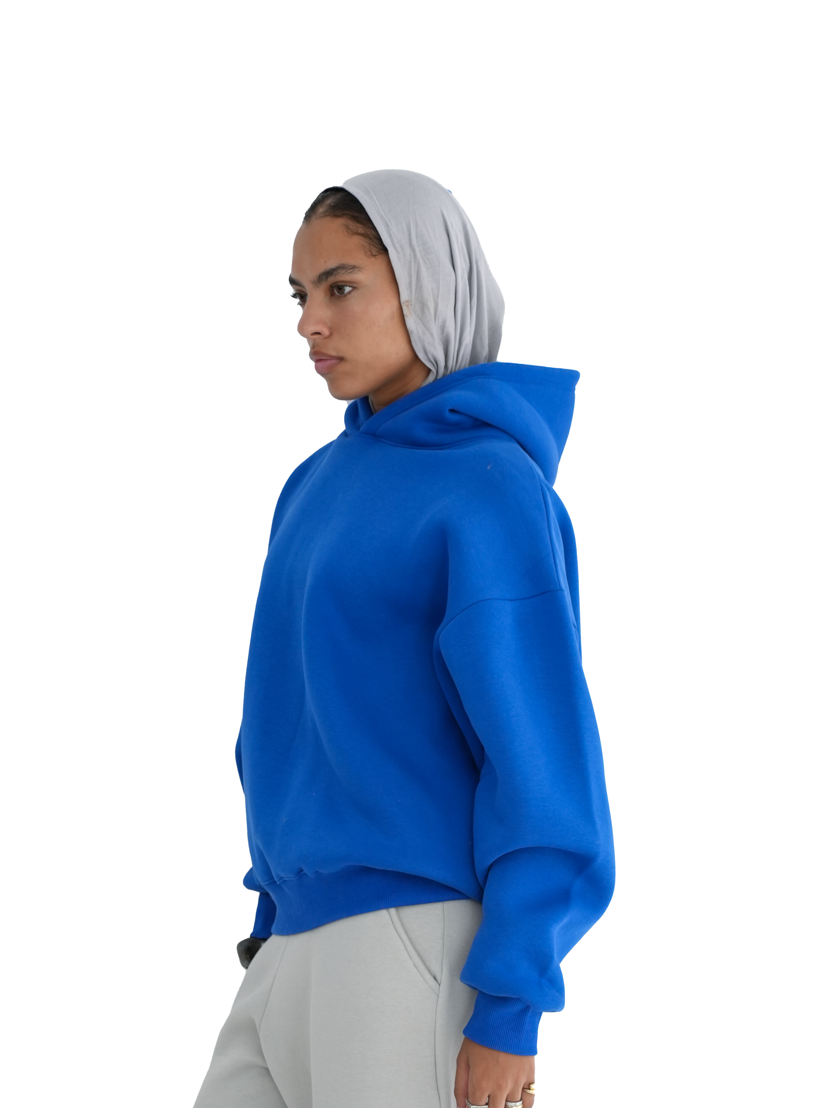 Blank Hoddie - Blue
