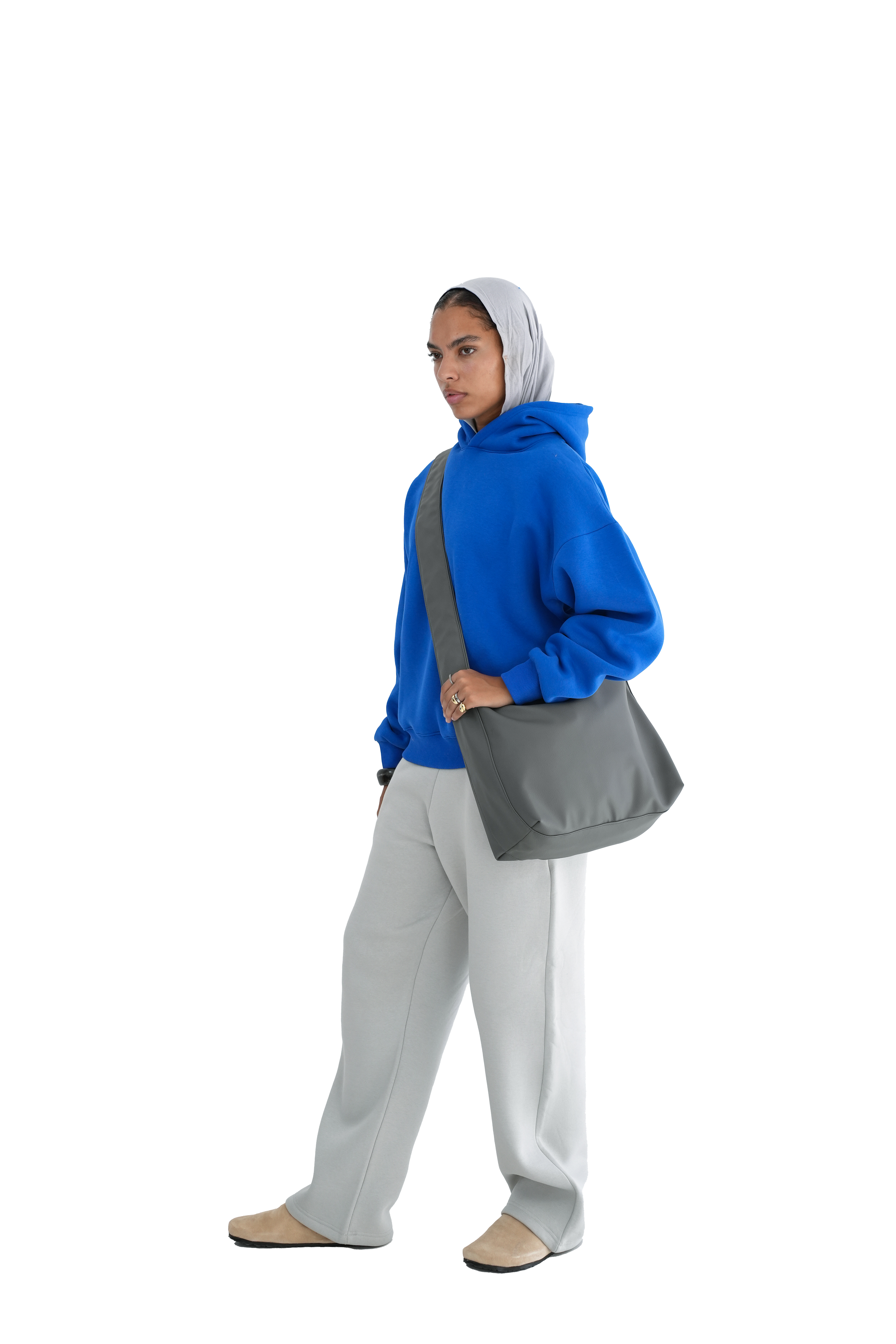 Blank Hoddie - Blue