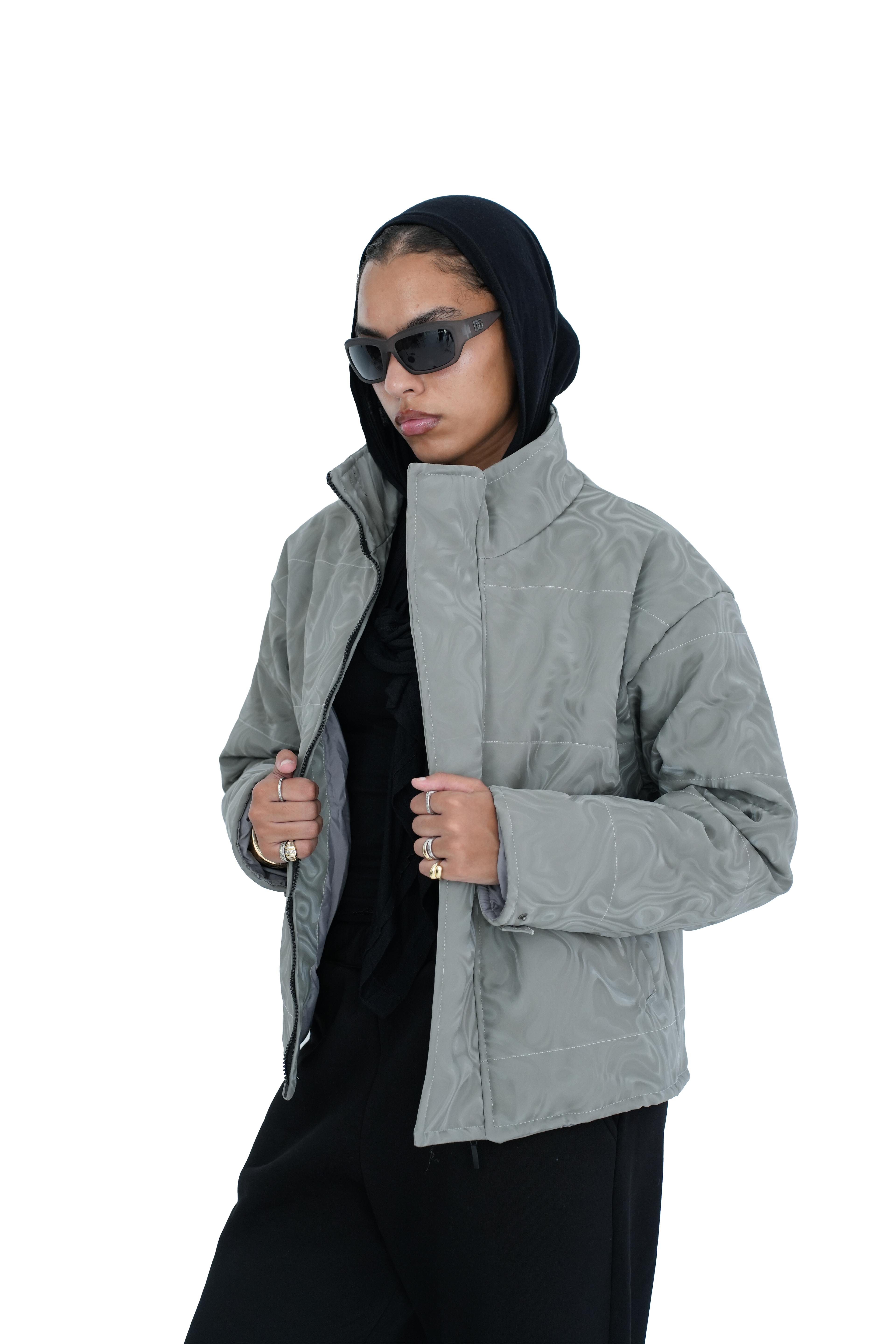 Wavy Form Jacket